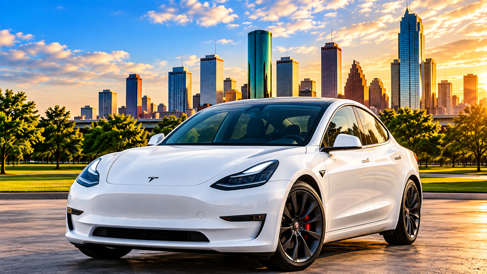 Electric vehicle rentals in Houston